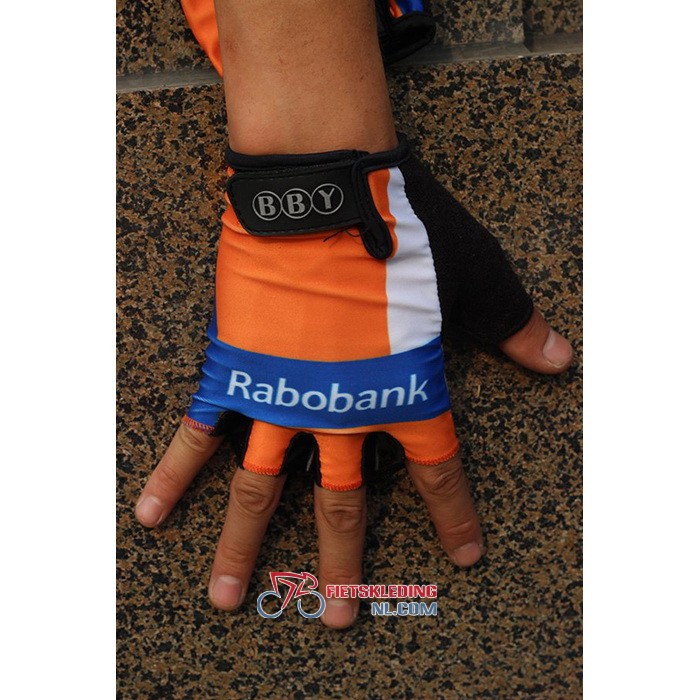 2020 Rabobank Korte Handschoenen Oranje